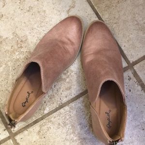 Qupid pink boots